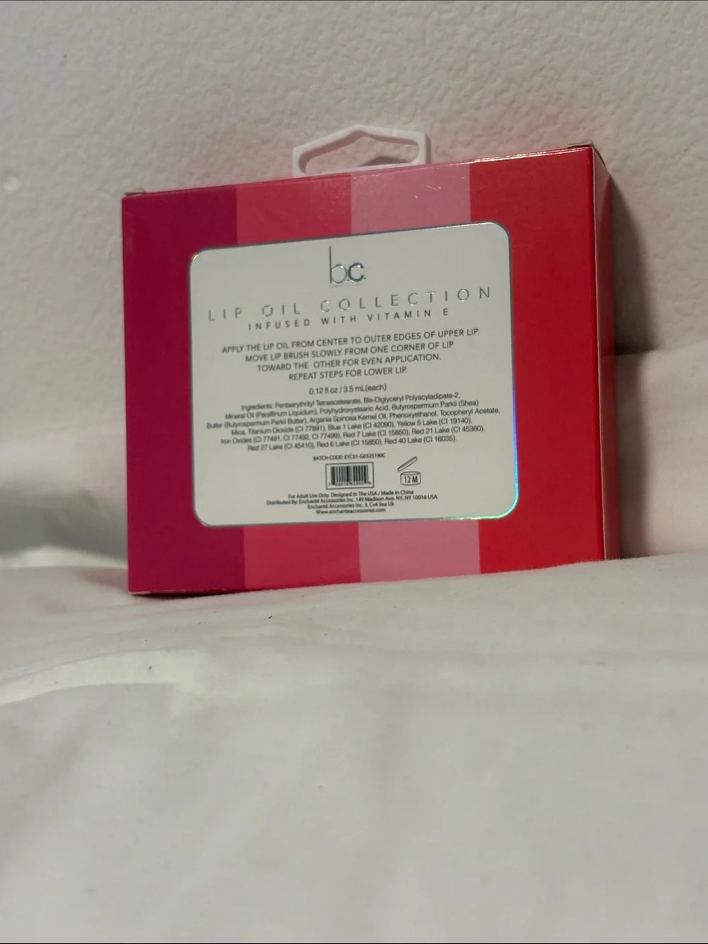 Beauty Concepts Perfect Pout 4 Pack Lip Oil Collection